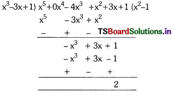 TS 10th Class Maths Solutions Chapter 3 Polynomials Ex 3.4 6