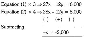TS 10th Class Maths Solutions Chapter 4 Pair of Linear Equations in Two Variables Ex 4.2 1