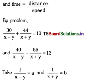 TS 10th Class Maths Solutions Chapter 4 Pair of Linear Equations in Two Variables Ex 4.3 27