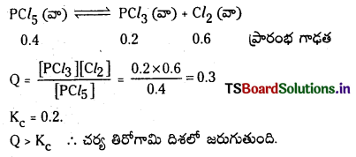 TS Inter 1st Year Chemistry Study Material Chapter 7 రసాయనిక సమతాస్థితి, అమ్లాలు – క్షారాలు 54