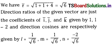 TS Inter 1st Year Maths 1A Addition of Vectors Important Questions 8