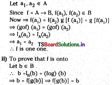 TS Inter 1st Year Maths 1A Functions Important Questions 8