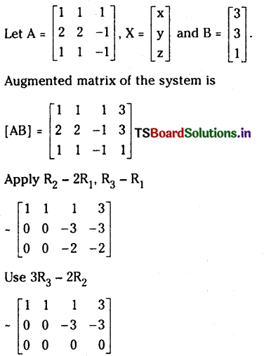 TS Inter 1st Year Maths 1A Matrices Important Questions 35