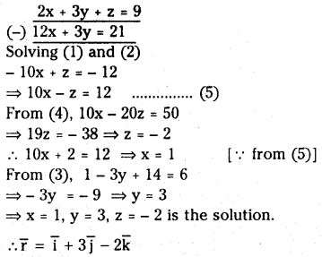 TS Inter 1st Year Maths 1A Products of Vectors Important Questions 12