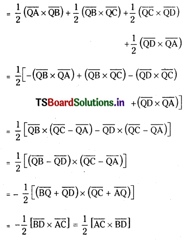 TS Inter 1st Year Maths 1A Products of Vectors Important Questions 83