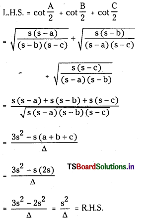 TS Inter 1st Year Maths 1A Solutions Chapter 10 Properties of Triangles Ex 10(a) 21