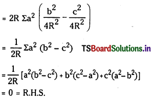 TS Inter 1st Year Maths 1A Solutions Chapter 10 Properties of Triangles Ex 10(a) 5