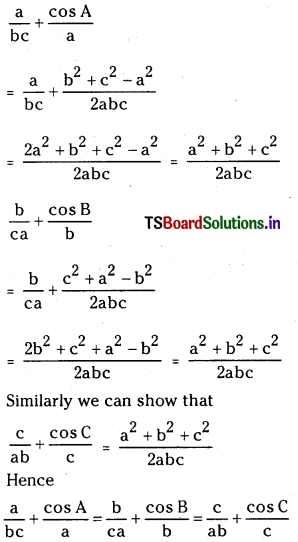 TS Inter 1st Year Maths 1A Solutions Chapter 10 Properties of Triangles Ex 10(a) 8