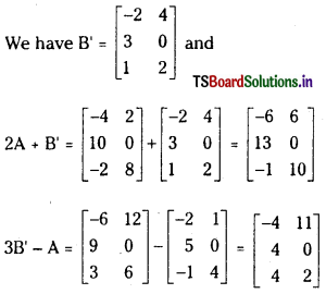 TS Inter 1st Year Maths 1A Solutions Chapter 3 Matrices Ex 3(c) 2