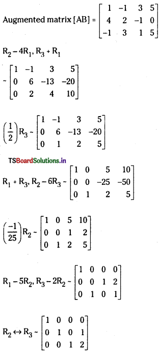 TS Inter 1st Year Maths 1A Solutions Chapter 3 Matrices Ex 3(h) 7