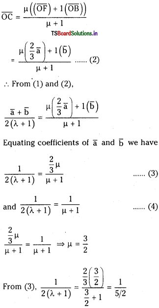 TS Inter 1st Year Maths 1A Solutions Chapter 4 Addition of Vectors Ex 4(a) 19