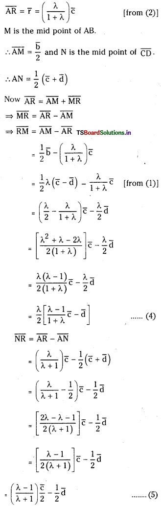 TS Inter 1st Year Maths 1A Solutions Chapter 4 Addition of Vectors Ex 4(b) 4