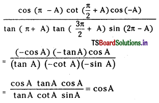 TS Inter 1st Year Maths 1A Solutions Chapter 6 Trigonometric Ratios upto Transformations Ex 6(a) 5