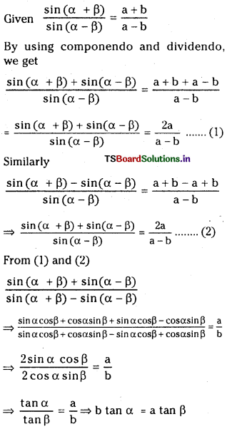 TS Inter 1st Year Maths 1A Solutions Chapter 6 Trigonometric Ratios upto Transformations Ex 6(c) 14