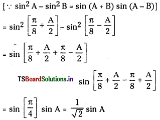 TS Inter 1st Year Maths 1A Solutions Chapter 6 Trigonometric Ratios upto Transformations Ex 6(c) 3