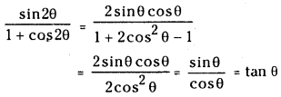 TS Inter 1st Year Maths 1A Solutions Chapter 6 Trigonometric Ratios upto Transformations Ex 6(d) 1