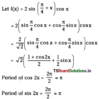 TS Inter 1st Year Maths 1A Solutions Chapter 6 Trigonometric Ratios upto Transformations Ex 6(d) 13