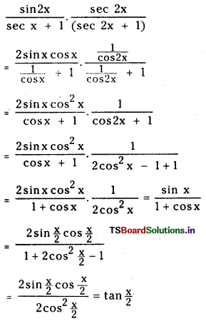 TS Inter 1st Year Maths 1A Solutions Chapter 6 Trigonometric Ratios upto Transformations Ex 6(d) 23