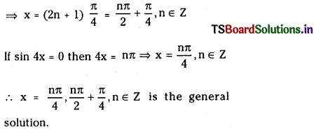 TS Inter 1st Year Maths 1A Solutions Chapter 7 Trigonometric Equations Ex 7(a) 3