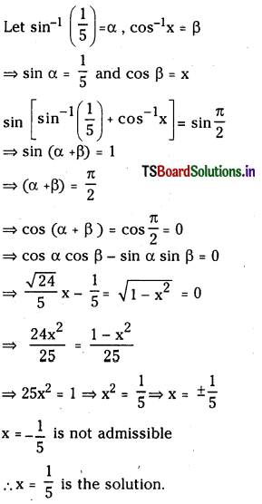TS Inter 1st Year Maths 1A Solutions Chapter 8 Inverse Trigonometric Functions Ex 8(a) 43