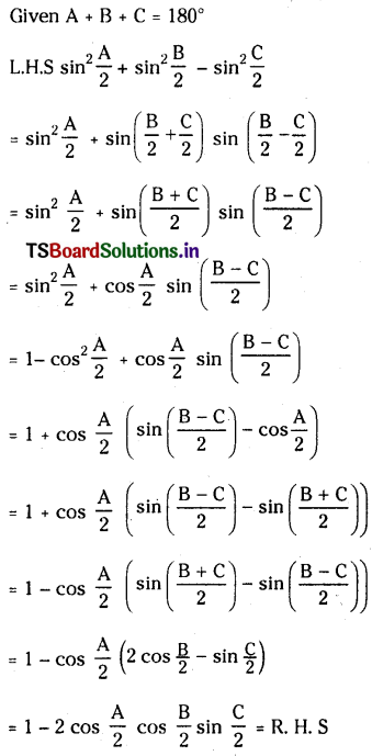 TS Inter 1st Year Maths 1A Trigonometric Ratios up to Transformations 5