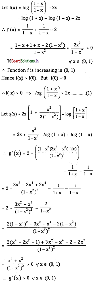 TS Inter 1st Year Maths 1B Solutions Chapter 10 Applications of Derivatives Ex 10(g) 4