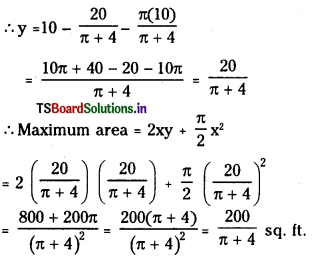 TS Inter 1st Year Maths 1B Solutions Chapter 10 Applications of Derivatives Ex 10(h) 11
