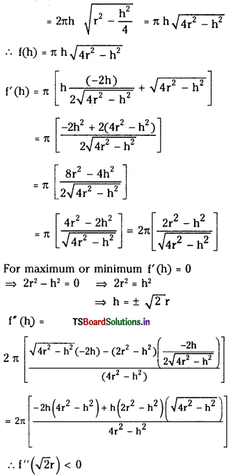 TS Inter 1st Year Maths 1B Solutions Chapter 10 Applications of Derivatives Ex 10(h) 13