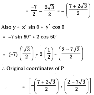 TS Inter 1st Year Maths 1B Solutions Chapter 2 Transformation of Axes Ex 2(a) 3