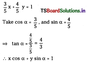 TS Inter 1st Year Maths 1B Solutions Chapter 3 Straight Lines Ex 3(b) 5