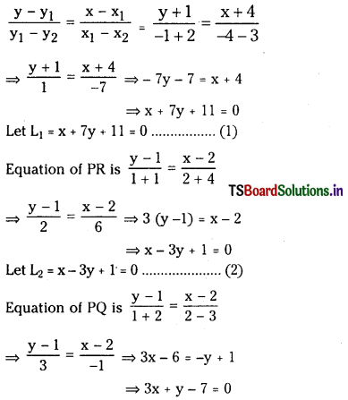 TS Inter 1st Year Maths 1B Solutions Chapter 3 Straight Lines Ex 3(c) 26