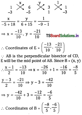 TS Inter 1st Year Maths 1B Solutions Chapter 3 Straight Lines Ex 3(d) 14