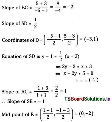 TS Inter 1st Year Maths 1B Solutions Chapter 3 Straight Lines Ex 3(e) 12