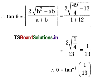 TS Inter 1st Year Maths 1B Solutions Chapter 4 Pair of Straight Lines Ex 4(a) 1