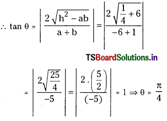 TS Inter 1st Year Maths 1B Solutions Chapter 4 Pair of Straight Lines Ex 4(a) 2