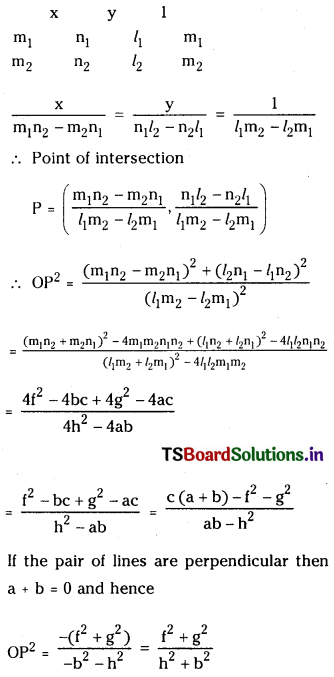 TS Inter 1st Year Maths 1B Solutions Chapter 4 Pair of Straight Lines Ex 4(b) 17