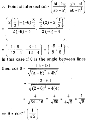 TS Inter 1st Year Maths 1B Solutions Chapter 4 Pair of Straight Lines Ex 4(b) 5
