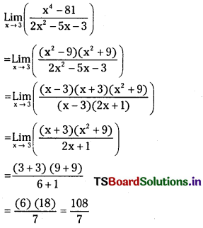 TS Inter 1st Year Maths 1B Solutions Chapter 8 Limits and Continuity Ex 8(a) 10