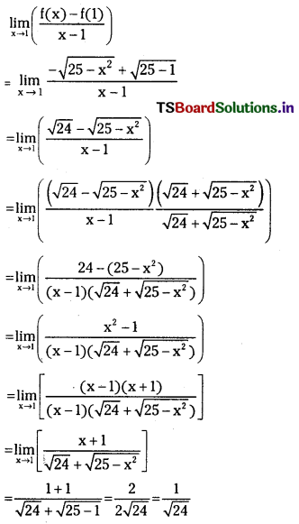 TS Inter 1st Year Maths 1B Solutions Chapter 8 Limits and Continuity Ex 8(a) 12