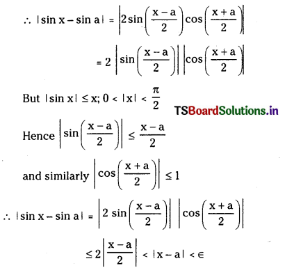 TS Inter 1st Year Maths 1B Solutions Chapter 8 Limits and Continuity Ex 8(e) 14