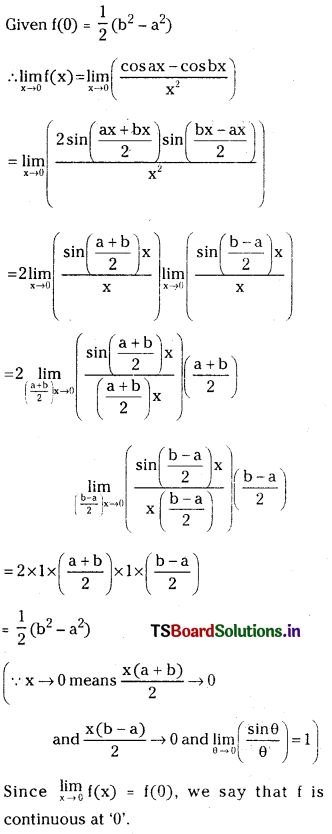 TS Inter 1st Year Maths 1B Solutions Chapter 8 Limits and Continuity Ex 8(e) 20
