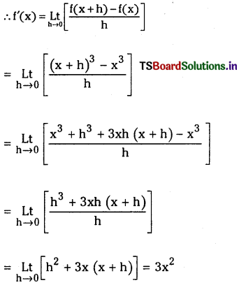 TS Inter 1st Year Maths 1B Solutions Chapter 9 Differentiation Ex 9(a) 10
