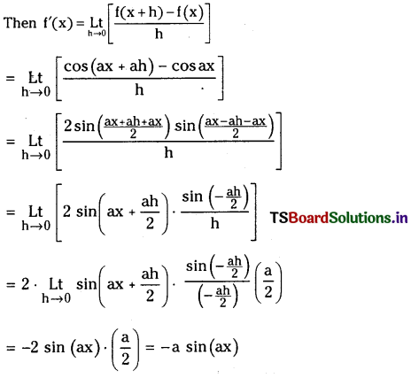 TS Inter 1st Year Maths 1B Solutions Chapter 9 Differentiation Ex 9(a) 15
