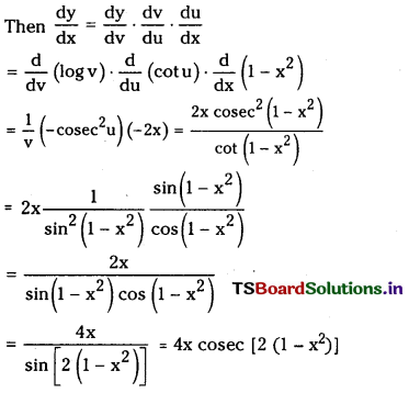 TS Inter 1st Year Maths 1B Solutions Chapter 9 Differentiation Ex 9(b) 21