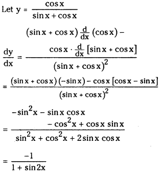 TS Inter 1st Year Maths 1B Solutions Chapter 9 Differentiation Ex 9(b) 9