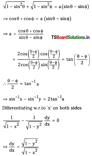 TS Inter 1st Year Maths 1B Solutions Chapter 9 Differentiation Ex 9(c) 28