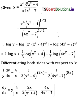 TS Inter 1st Year Maths 1B Solutions Chapter 9 Differentiation Ex 9(c) 35