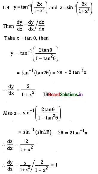 TS Inter 1st Year Maths 1B Solutions Chapter 9 Differentiation Ex 9(c) 8