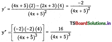TS Inter 1st Year Maths 1B Solutions Chapter 9 Differentiation Ex 9(d) 1
