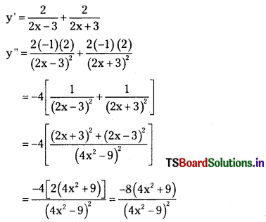 TS Inter 1st Year Maths 1B Solutions Chapter 9 Differentiation Ex 9(d) 3